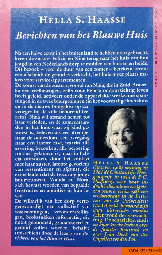 Berichten van het Blauwe Huis / Salamander / 715 achterkant