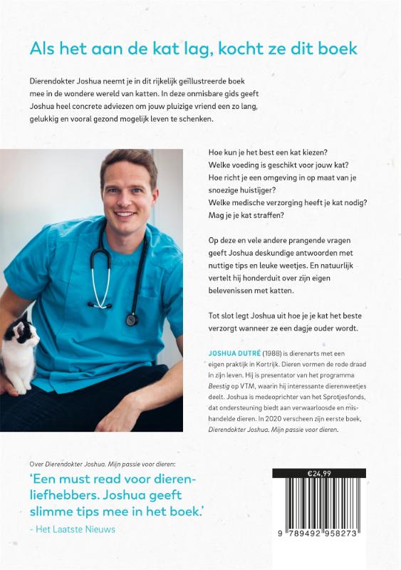 Katten / Dierendokter Joshua achterkant