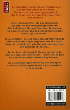 4 seizoenen / Poema-pockets achterkant