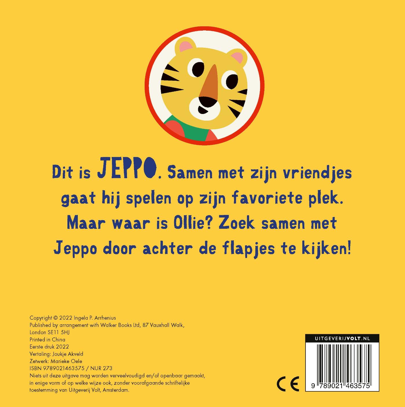 Waar is Jeppo’s vriendje? achterkant