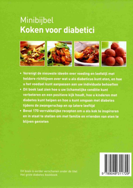 Voor diabetici / Minibijbel Voor diabetici / Minibijbel achterkant
