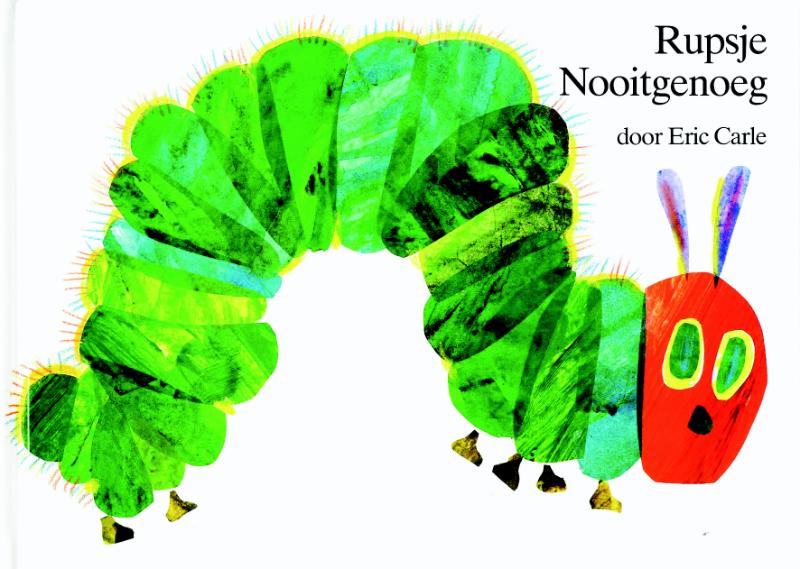 Rupsje Nooigenoeg prentenboek en kleurboek