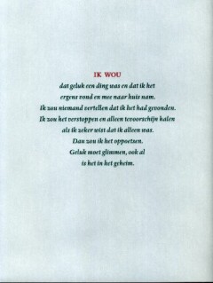 Ik wou achterkant