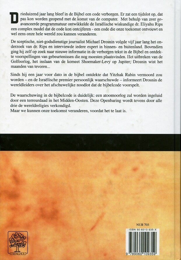 BIJBELCODE BIJBELCODE achterkant