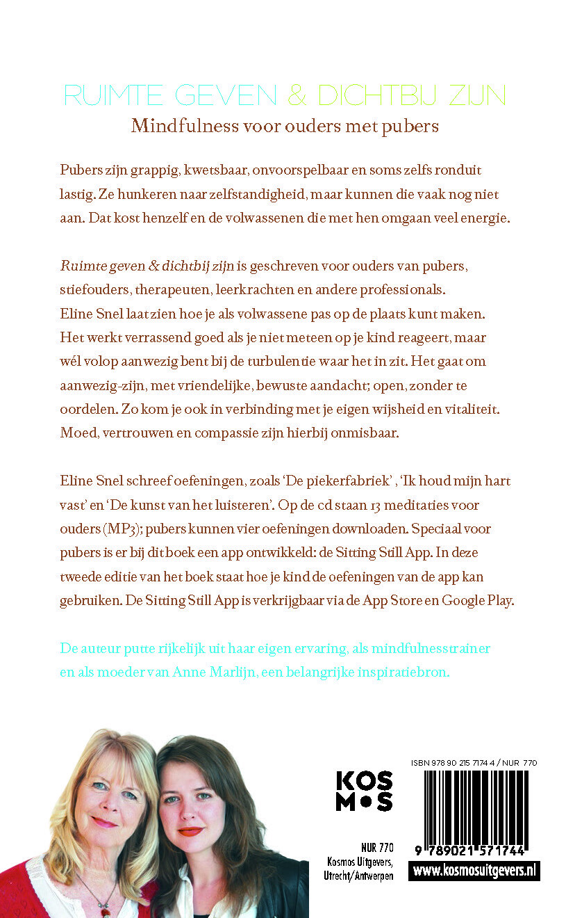 Ruimte geven & dichtbij zijn achterkant