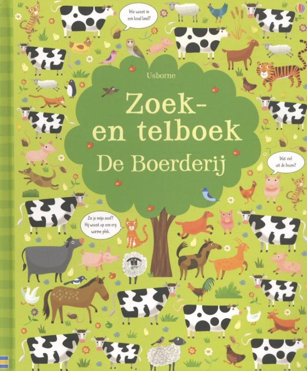 Zoek- en telboek de boerderij / Zoek- en telboek