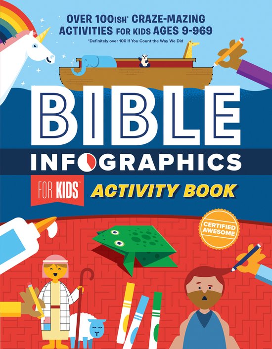 Bible Infographics for Kids- Bible Infographics for Kids Activity Book