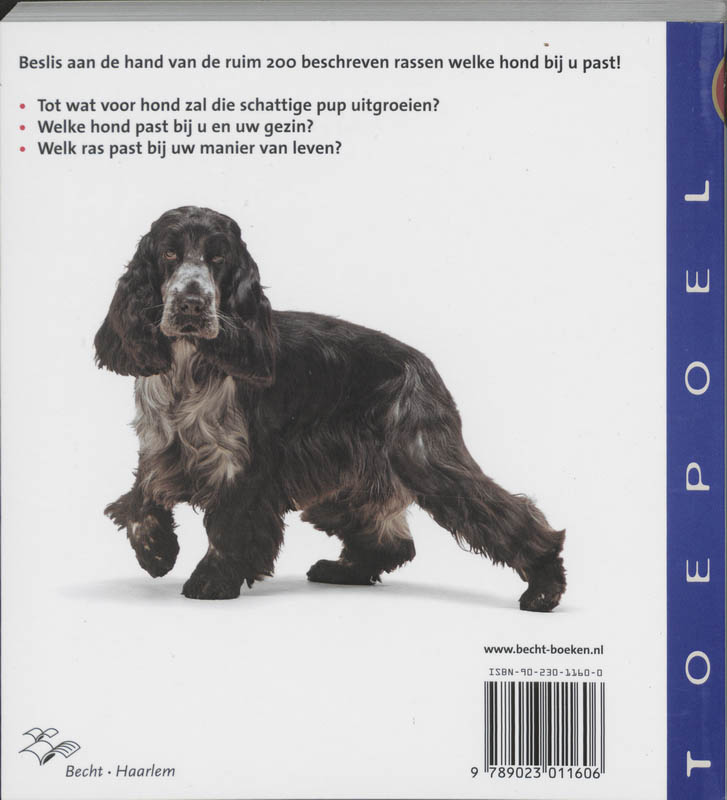 Toepoels Keuzegids Welke Hond Past Mij achterkant