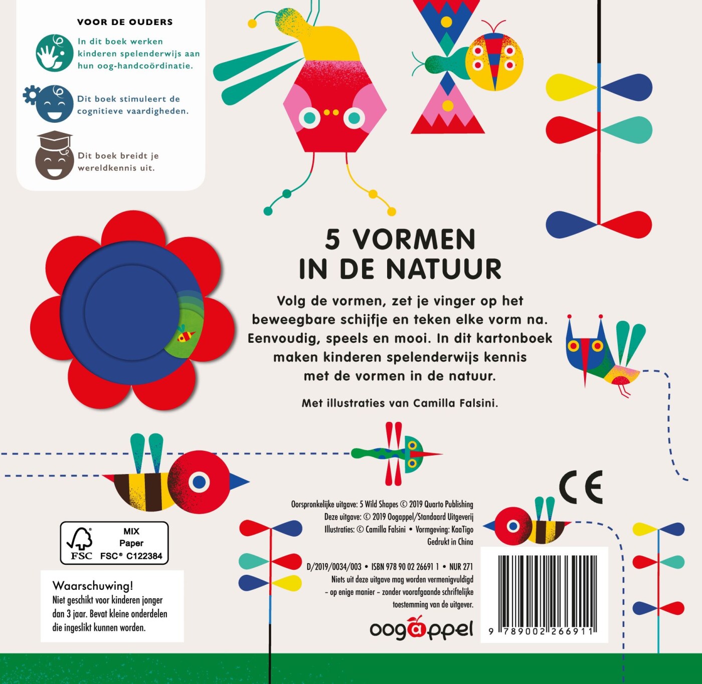 5 vormen in de natuur achterkant
