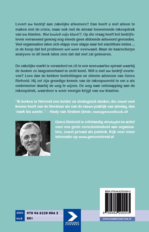 Wat bezielt mijn klant!? achterkant
