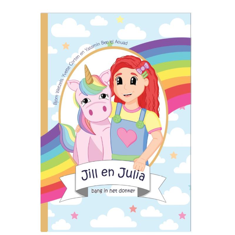 JILL EN JULIA  BANG IN HET DONKER Eenhoorn boek