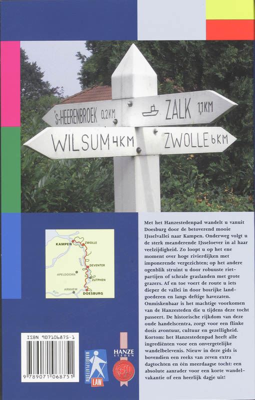 Streekpad 11 - Hanzestedenpad Wandelen langs de IJssel achterkant