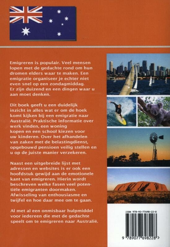 Emigreren naar Australie achterkant