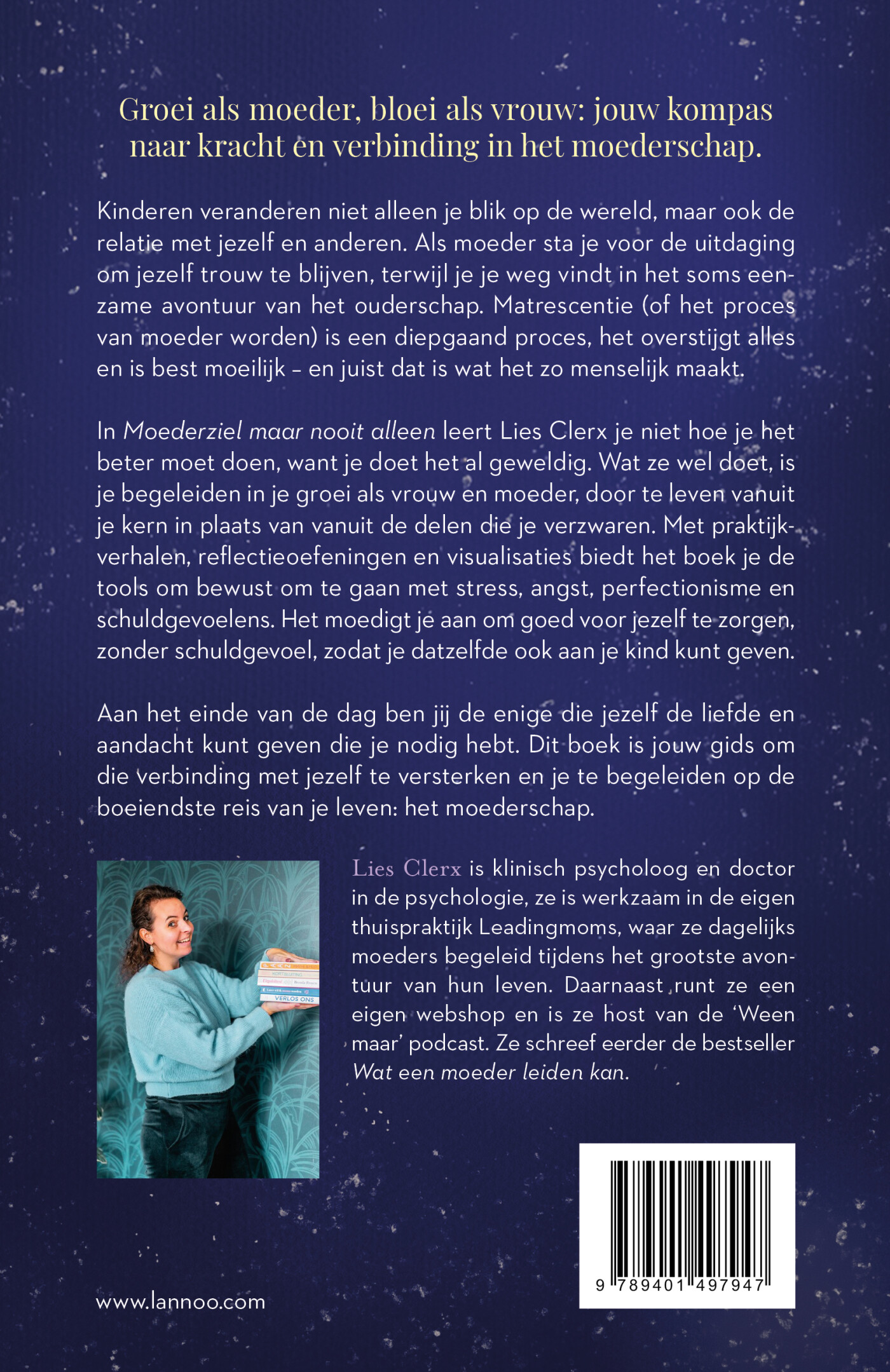 Moederziel maar nooit alleen / Mama Baas achterkant