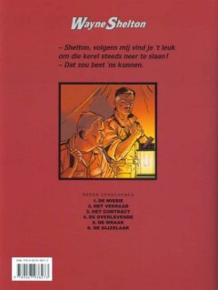 De Gijzelaar / Wayne Shelton / 6 achterkant
