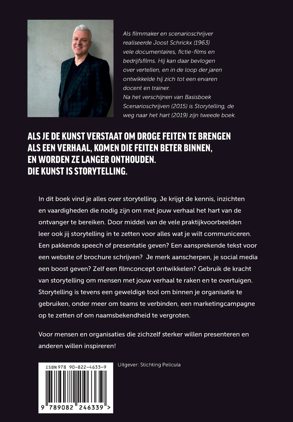 Storytelling achterkant
