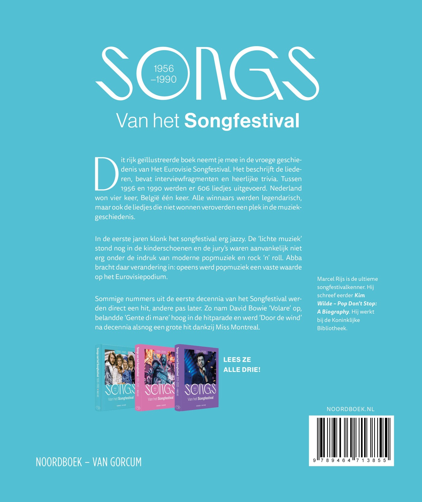 Songs van het Songfestival (1956-1990) / Songs van het Songfestival / 1 achterkant