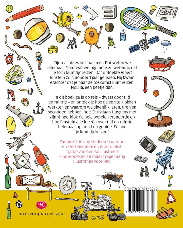 Dwars door tijd en ruimte Dwars door tijd en ruimte achterkant