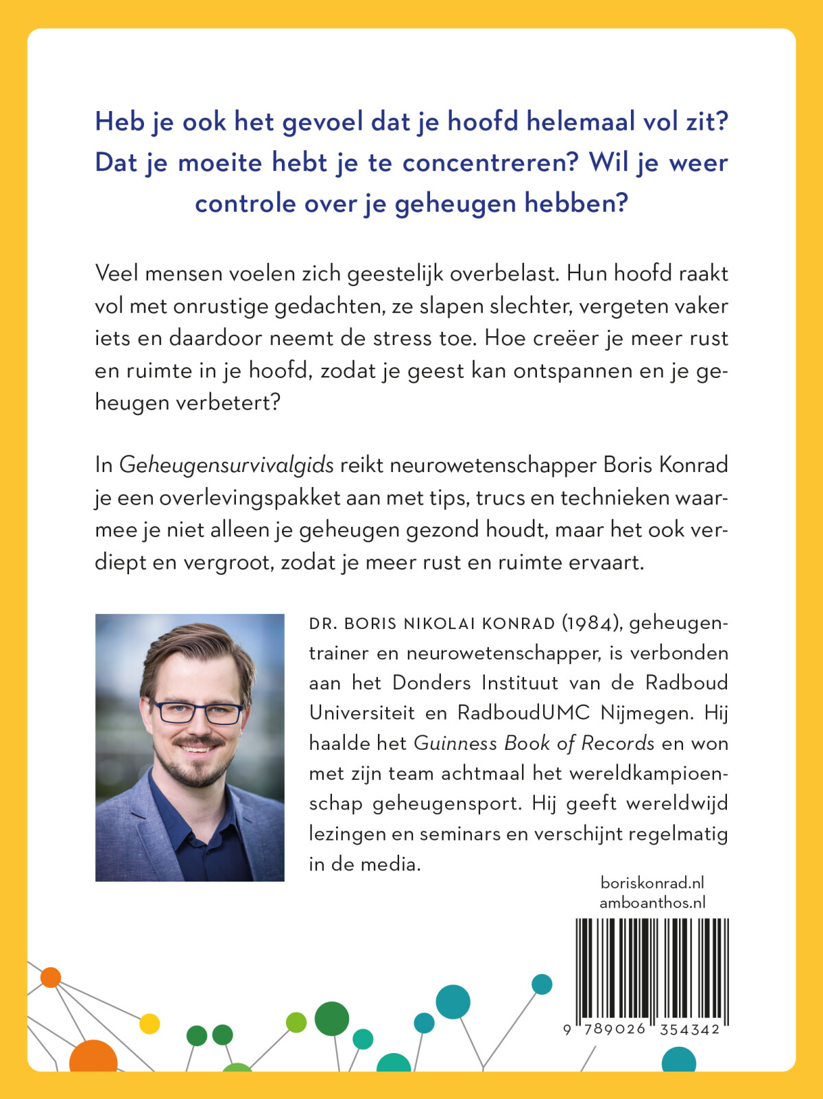 Geheugensurvivalgids achterkant