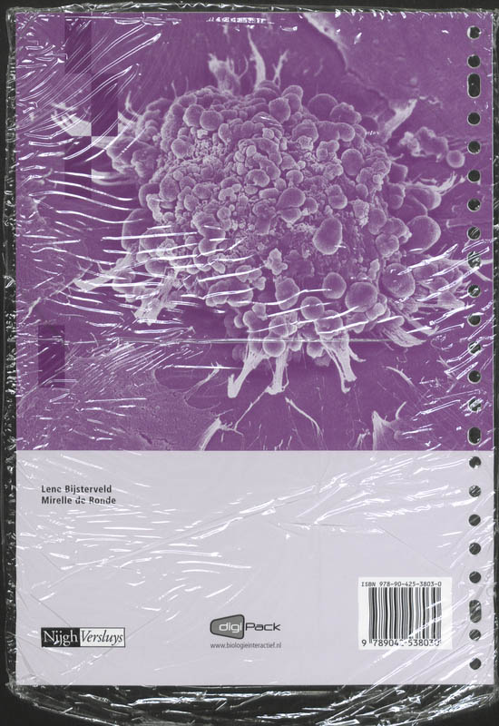 Biologie Interactief VMBO Bovenbouw B K10 Werkboek Leerjaar 3/4 achterkant