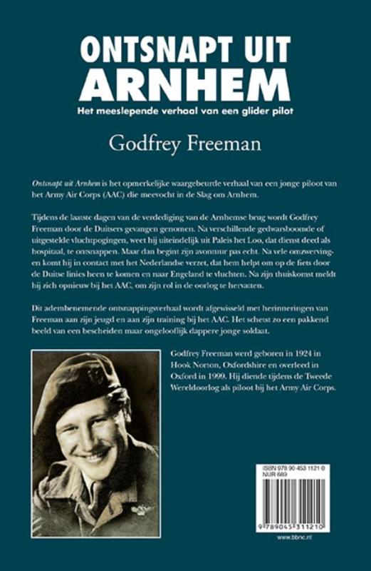 Ontsnapt uit Arnhem Ontsnapt uit Arnhem achterkant