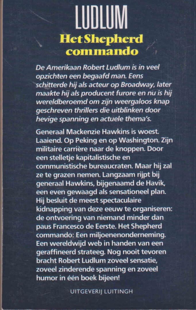 Het Shepherd commando achterkant