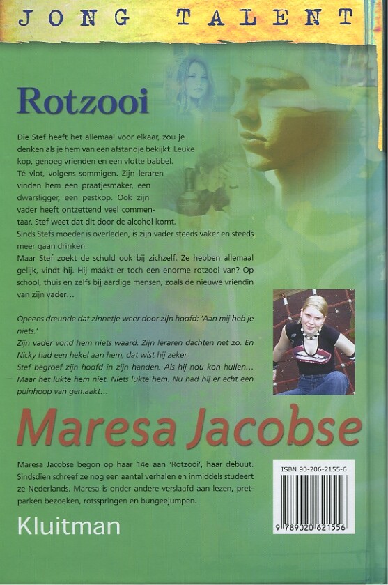 Rotzooi / Jong talent achterkant