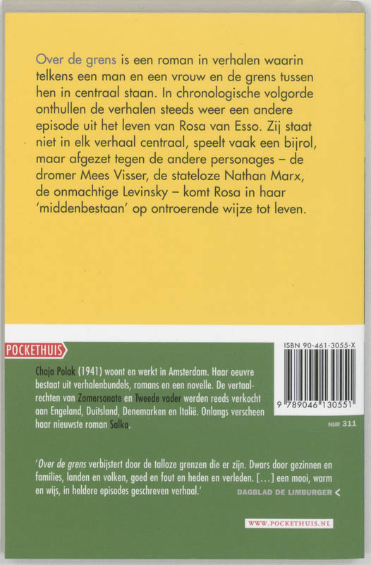Over De Grens achterkant