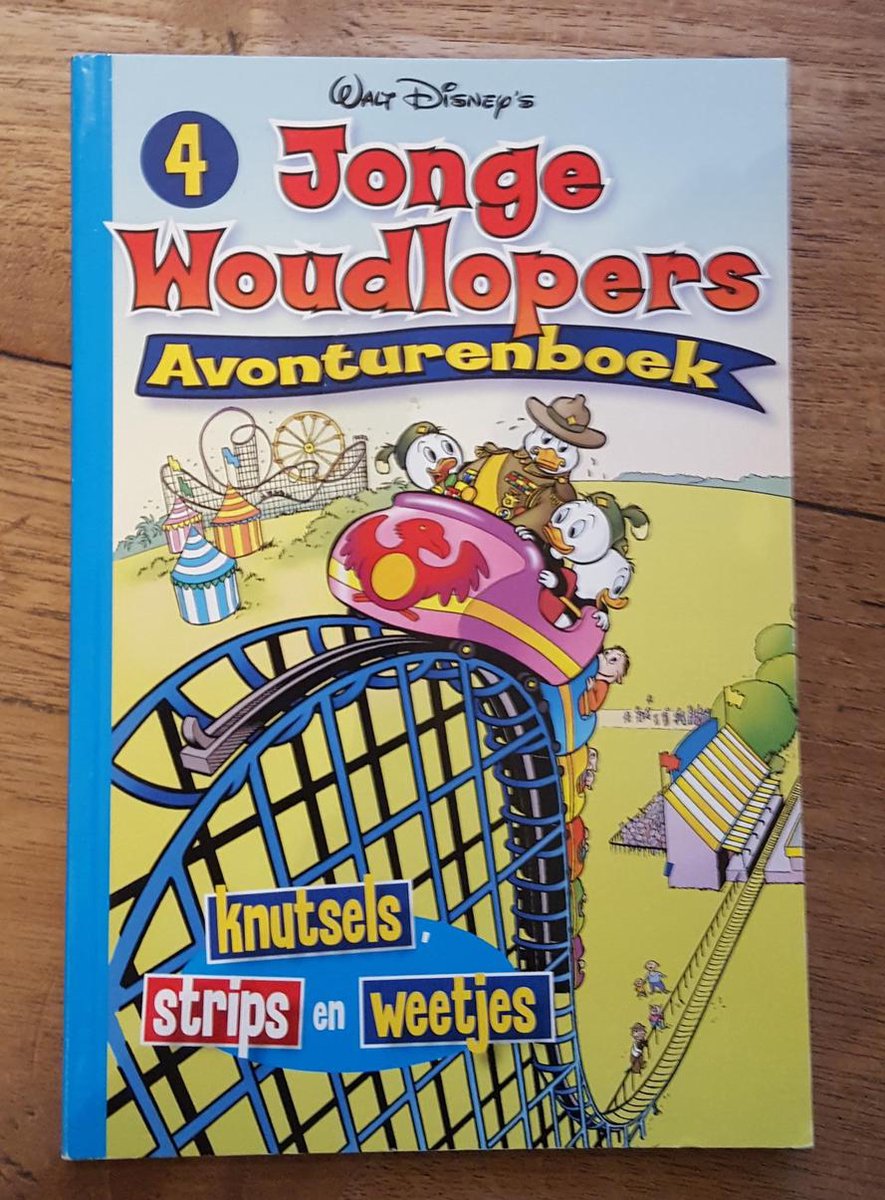Walt Disney JONGE WOUDLOPERS 4 avonturenboek