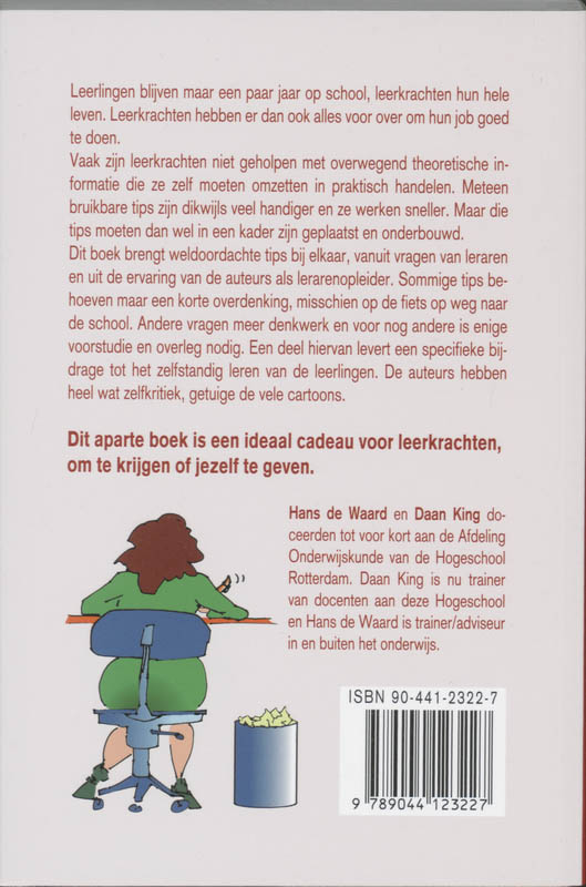 Tips voor lesgeven achterkant