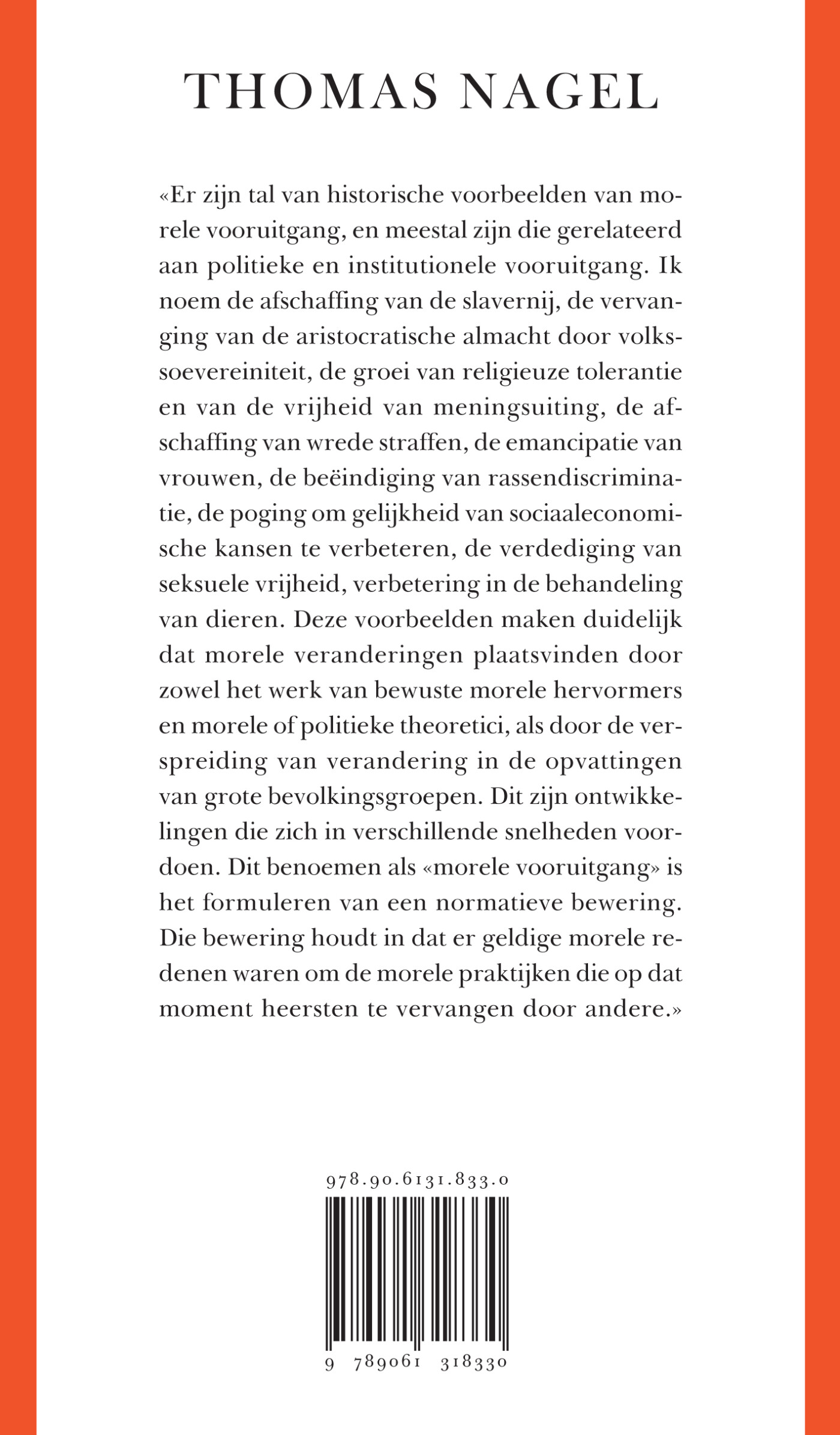Het vraagstuk ethiek achterkant