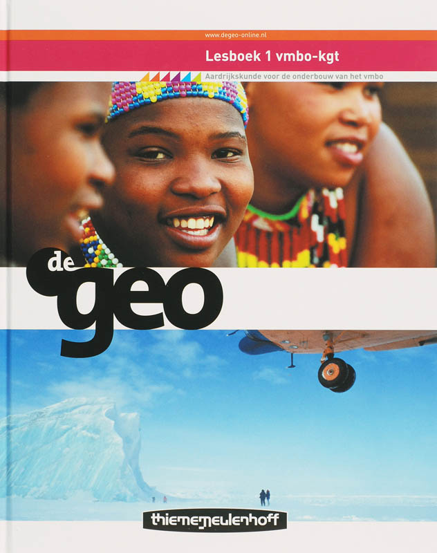 boekenbalie_9789006433562_cover De Geo aardrijkskunde 1 Vmbo-kgt Lesboek