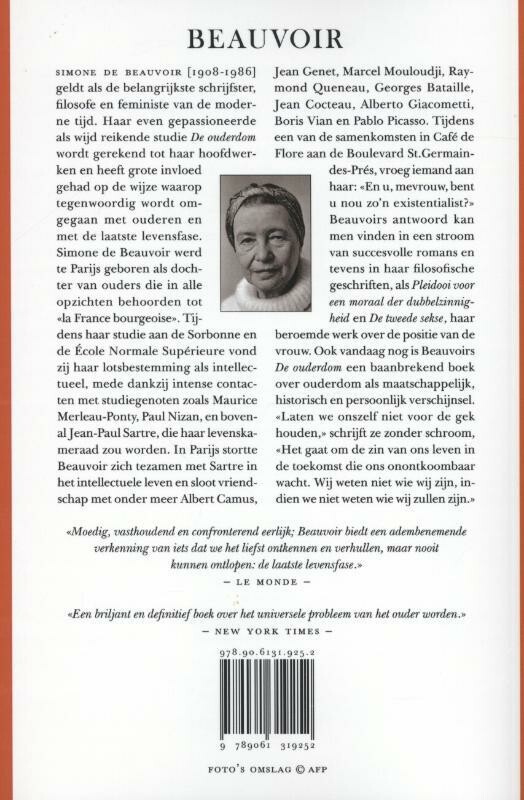 De ouderdom achterkant