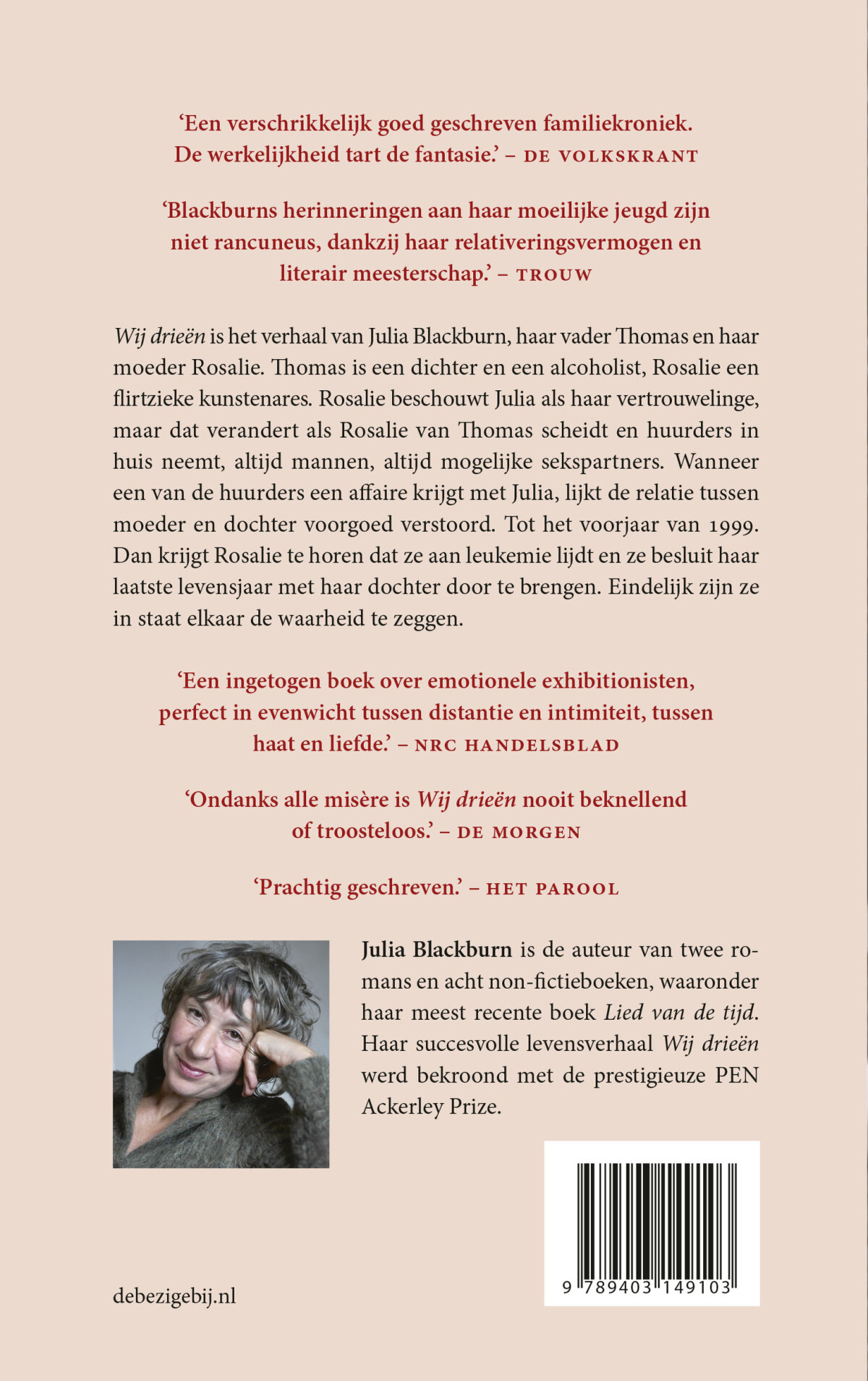 Wij drieën achterkant