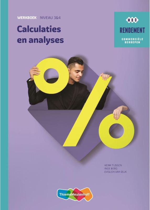 boekenbalie_9789006813593_cover Calculaties & analyses Werkboek / Rendement