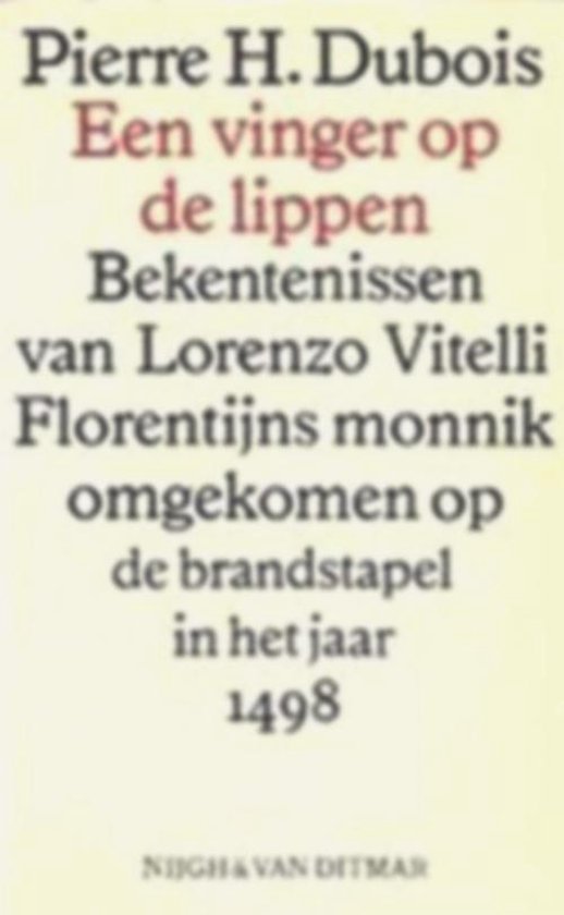 VINGER OP DE LIPPEN