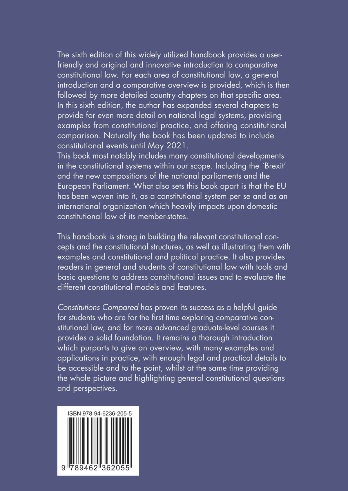 Constitutions Compared achterkant