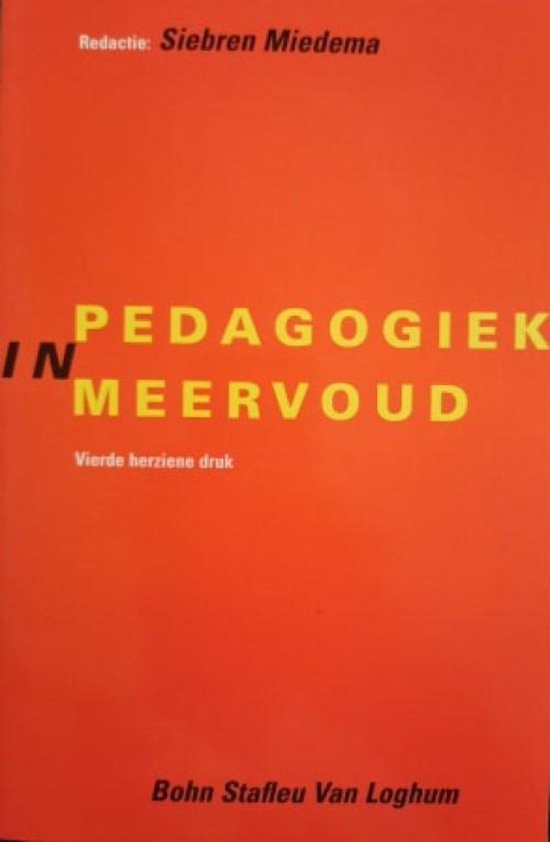 Miedema Pedagogiek In Meervoud thumbnail