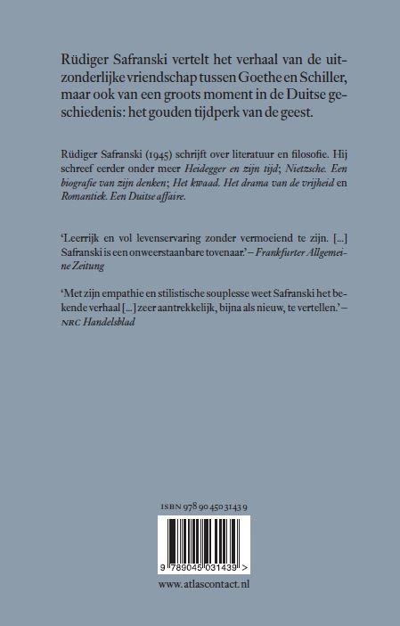 Goethe en Schiller achterkant