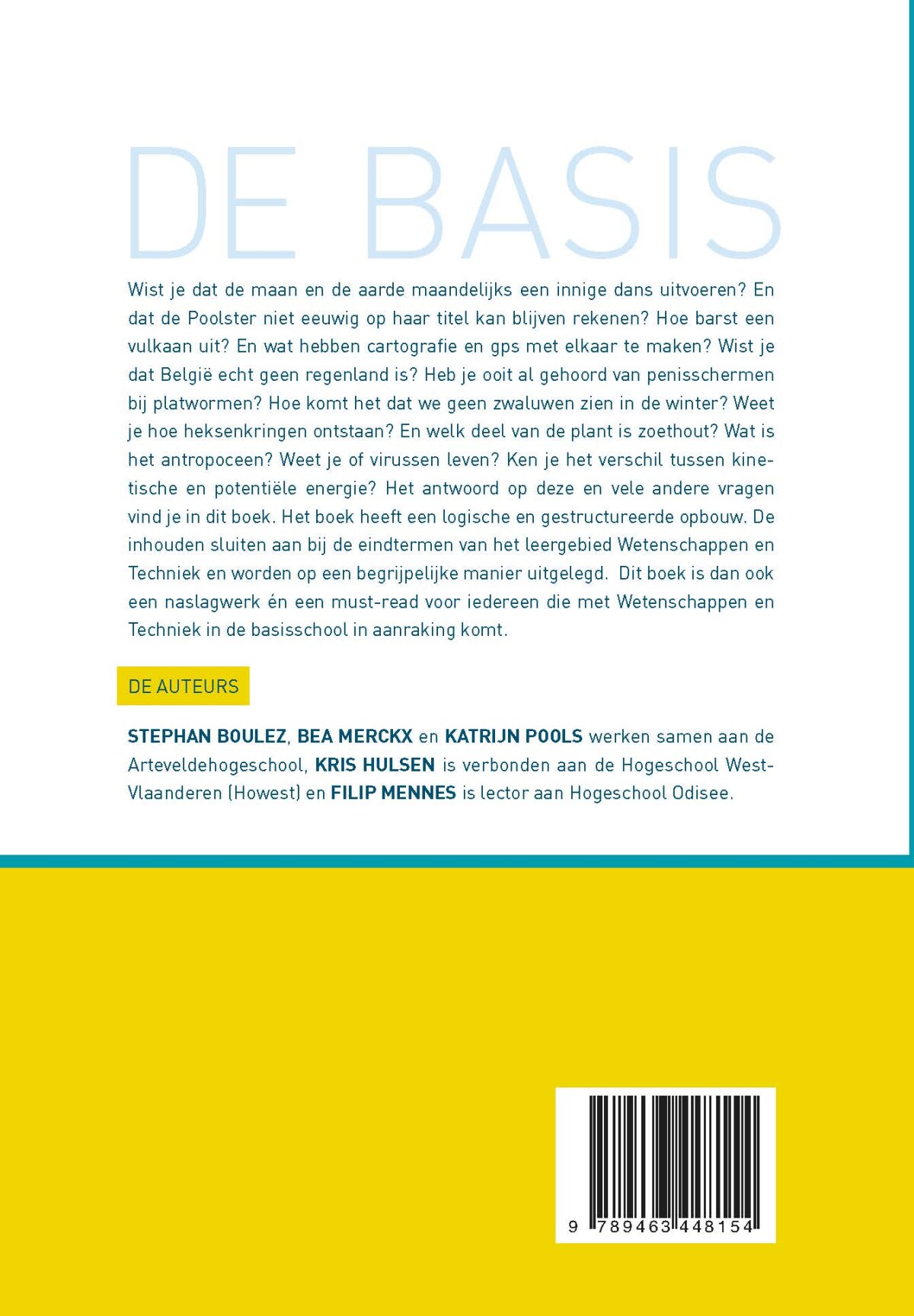 De basis achterkant