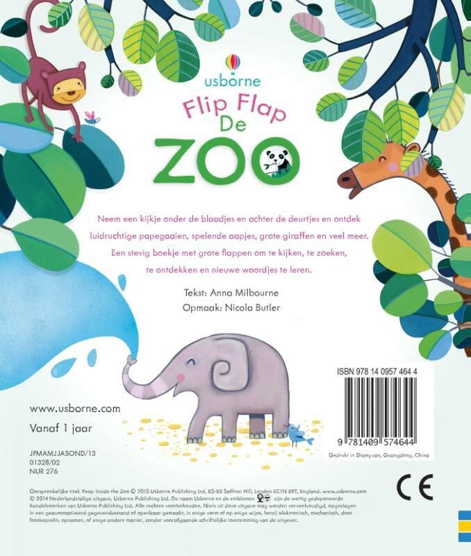 De zoo / Flip flap achterkant