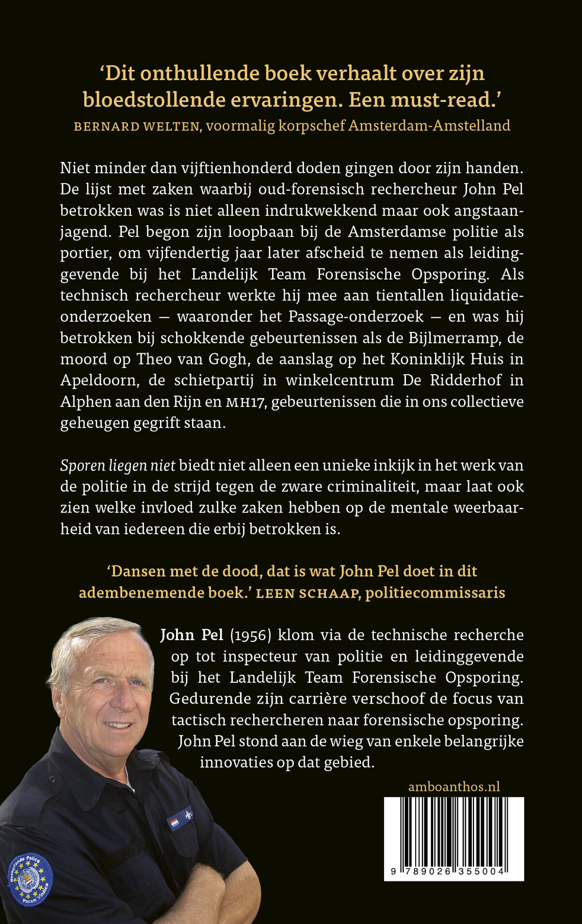 Sporen liegen niet achterkant