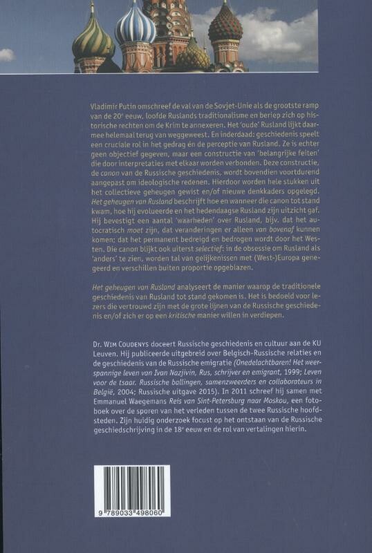 Het geheugen van Rusland achterkant