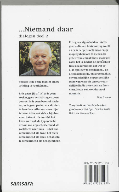 Niemand daar achterkant