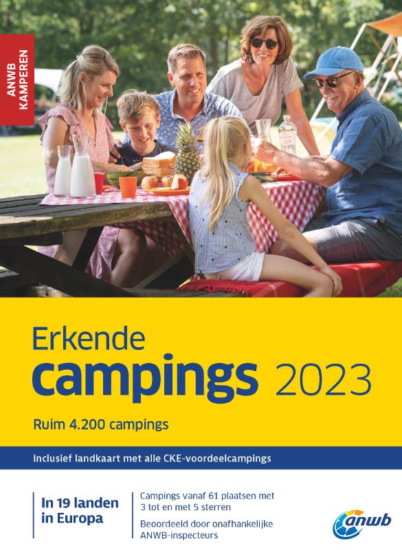 Erkende Campings 2023 / ANWB campinggids