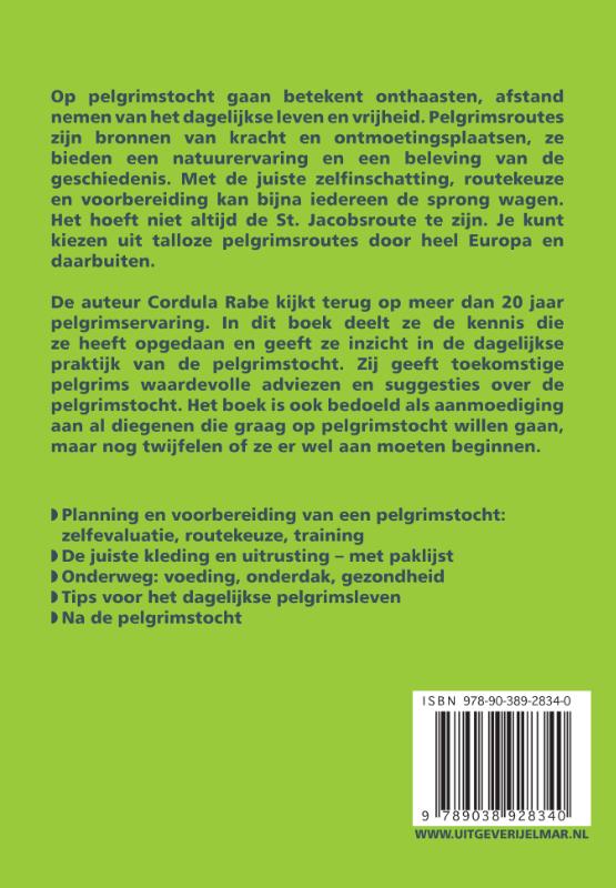 Handboek voor de pelgrim / Rother wandelgidsen achterkant