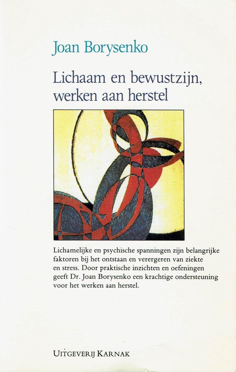J. Borysenko Lichaam En Bewustzijn, Werken Aan Herstel