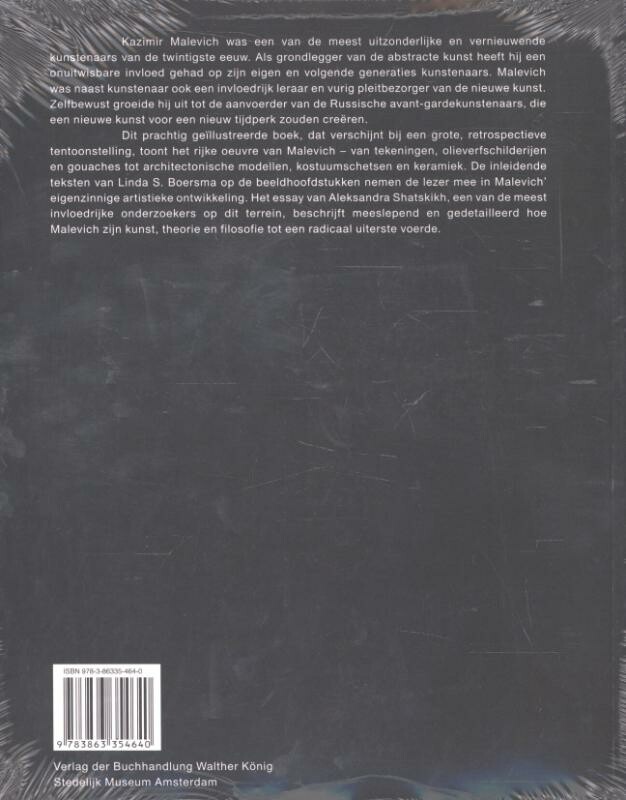 Kazimir Malevich en de Russische avant-garde achterkant