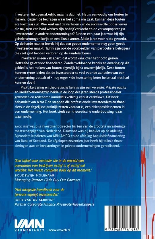 Handboek investeren & financieren achterkant