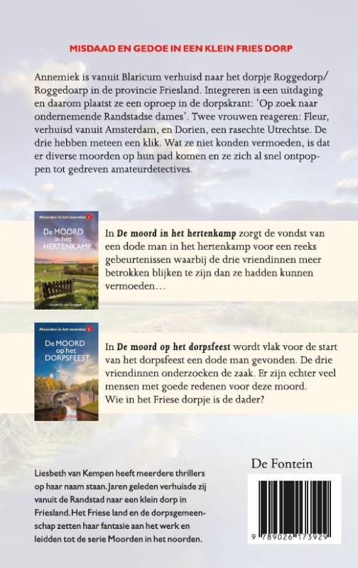 De eerste moorden in het noorden / Moorden in het noorden-serie / 1-2 achterkant